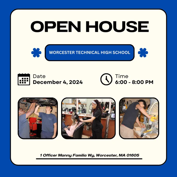 WTHS Open House December 4th
