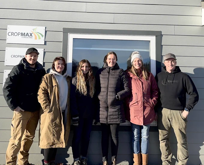 Left to Right- Cody Northam, Nikeesha Halyk, Kaytlin Desmarais, Morgan McDonald, Taylor Muzyka, Justin Kelly (Missing: Brayden Schultz)