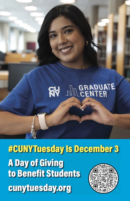 #CUNYTuesday is Dec. 3
A day of giving to benefit students 
cunytuesday.org