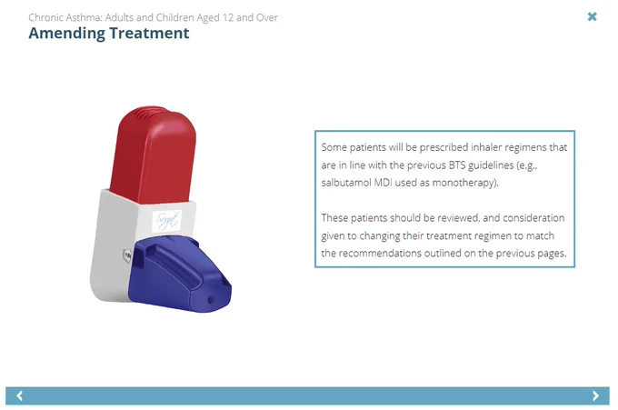 SCRIPT Respiratory Medicine: Asthma and COPD module available in the Medicine & Surgery, Ambulance and Pharmacy portfolios.