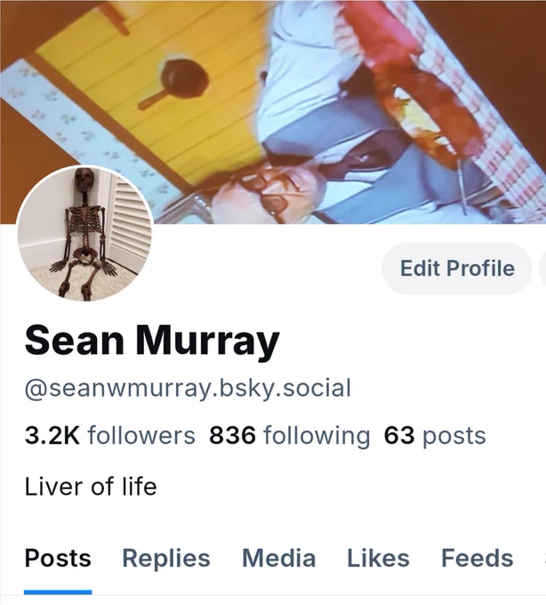 My profile on another platform 