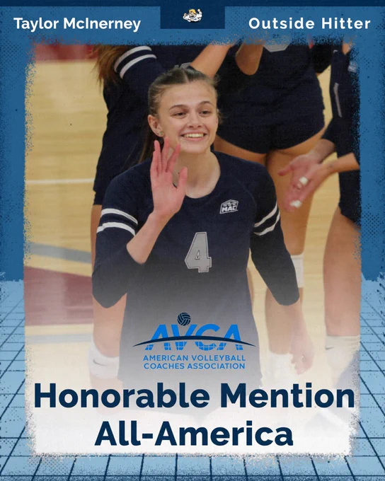 Taylor McInerney All-America graphic