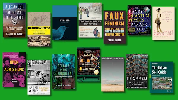 A collage of book covers