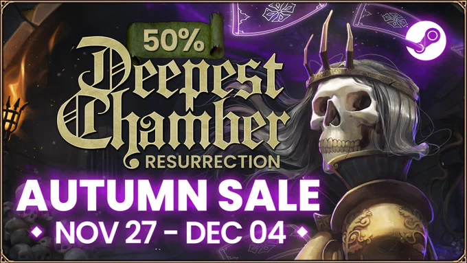 Deepest Chamber is part of Steam's Autumn Sale
