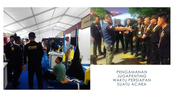 Pengamanan acara “Pameran Pendidikan Hari Guru Nasional 2024” Kementerian Pendidikan Dasar dan Menengah.