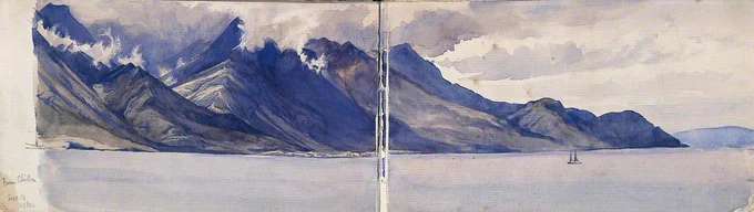 Lake Geneva (1880) by Henry George Willink.  