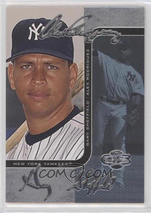 2006 Topps Co-Signers - Changing Faces - Silver Blue #50-C
Alex Rodriguez, Gary Sheffield #/75