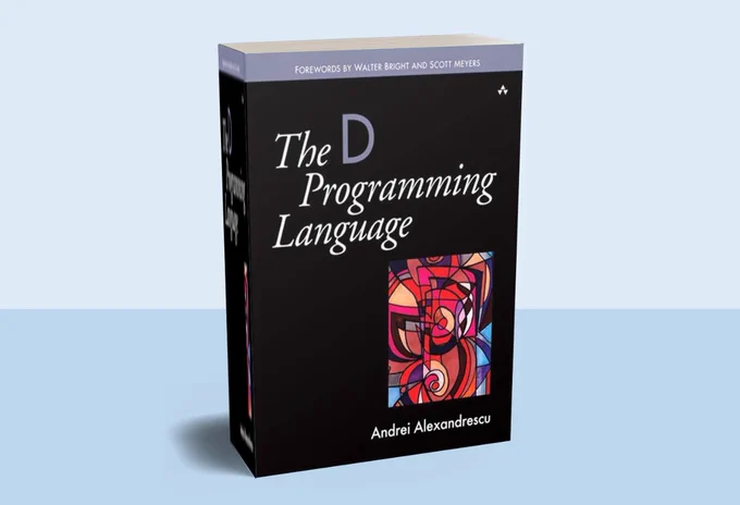 Andrei Alexandrescu's "The D Programming Language" book cover