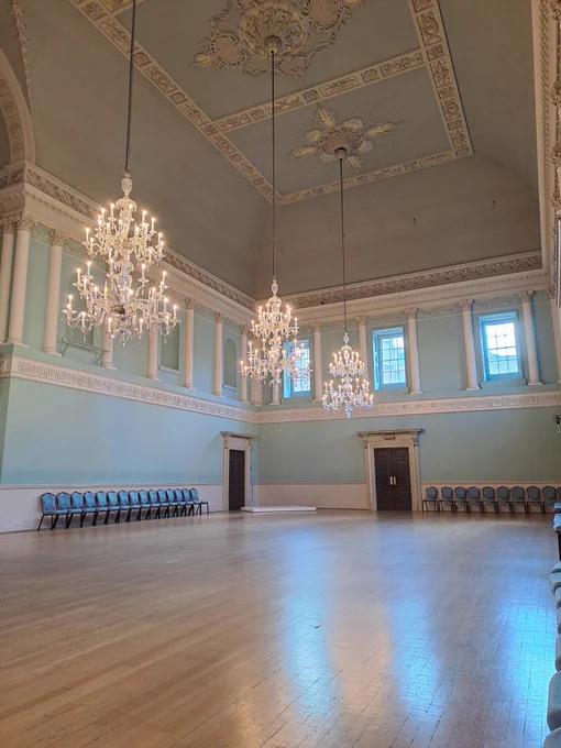 A view of the Ball Room.