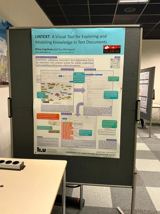 LINTEXT: A Visual Tool for Exploring and Modeling Knowledge in Text Documents