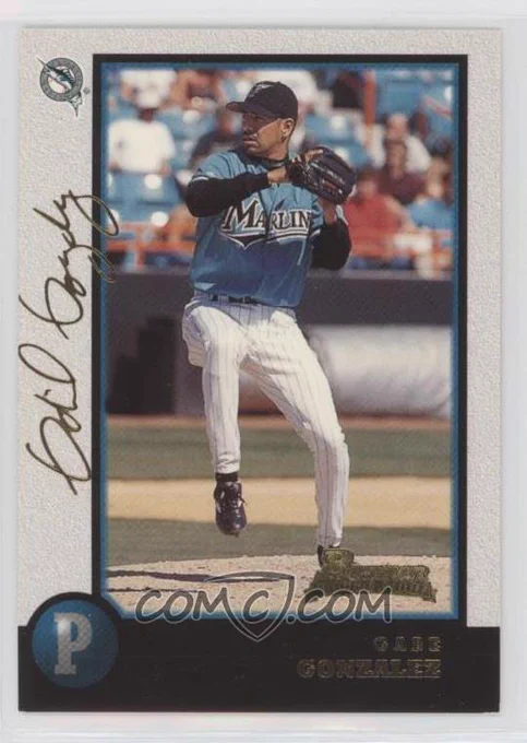 1998 Bowman - [Base] - Golden Anniversary #343 
Gabe Gonzalez #/50
