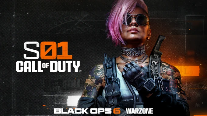 Key art for Season 01 of Call of Duty: Black Ops 6.