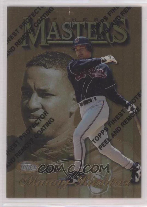 1997 Topps Finest - [Base] #349
Rare - Gold - Manny Ramirez