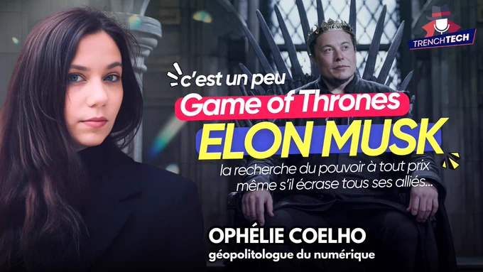 Ophélie Coelho invitée du podcast Trench Tech pour parler géopolitique du numérique