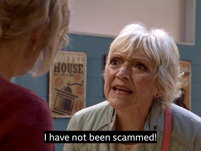 Jean: “I have not been scammed!”