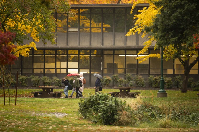 Autumn at Sacramento State.  