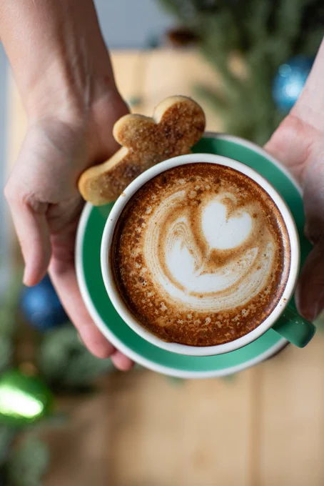 Image of gingerbread latte.