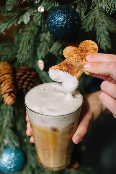 Image of gingerbread sweet cream cold brew.