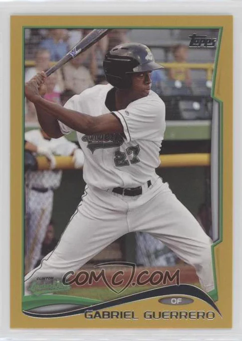 2014 Topps Pro Debut - [Base] - Gold #113 
Gabriel Guerrero #/50
