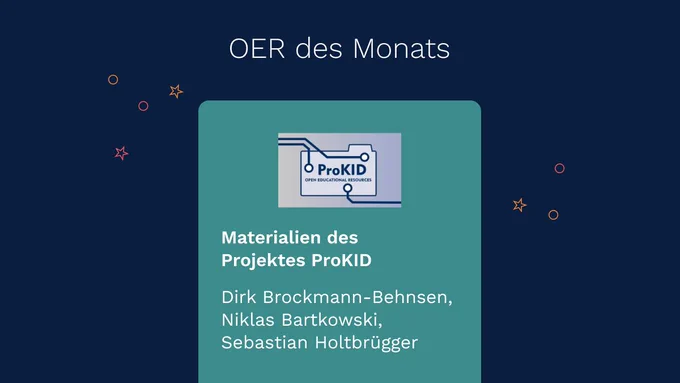 twillo-Template OER des Monats: Materialien des Projektes ProKID von Dirk Brockmann-Behnsen, Niklas Bartkowski, Sebastian Holtbrügger
