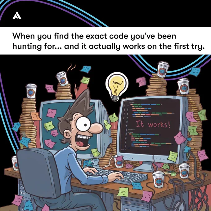 The face you make when the code not only compiles but runs smoothly on the FIRST try—legendary moments deserve legendary reactions!✨
