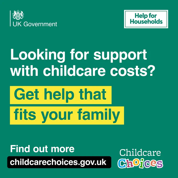 Looking for support with childcare costs? Get help that fits your family” 