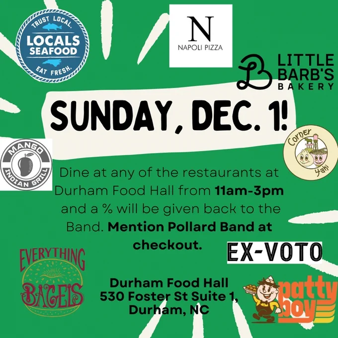 band fundraiser 