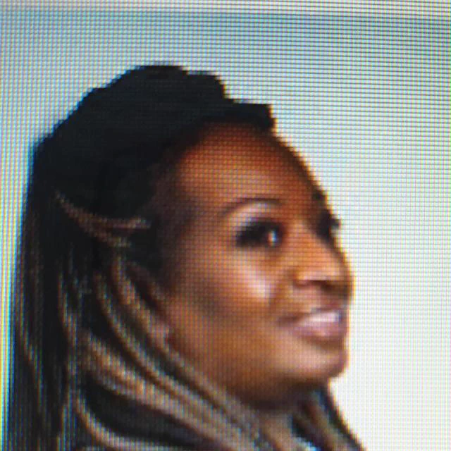 Portrait of a smiling Jacquie