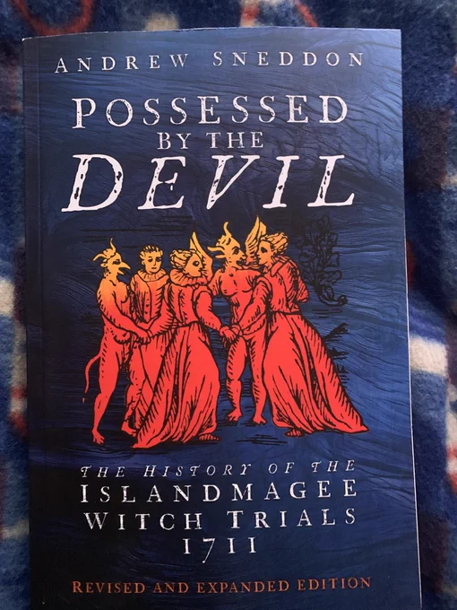 The cover of the book “ Possessed by the Devil” by Dr Andrew Sneddon