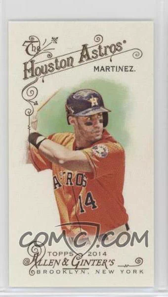 2014 Topps Allen & Ginter's - [Base] - Mini No Number #236
J.D. Martinez #/50