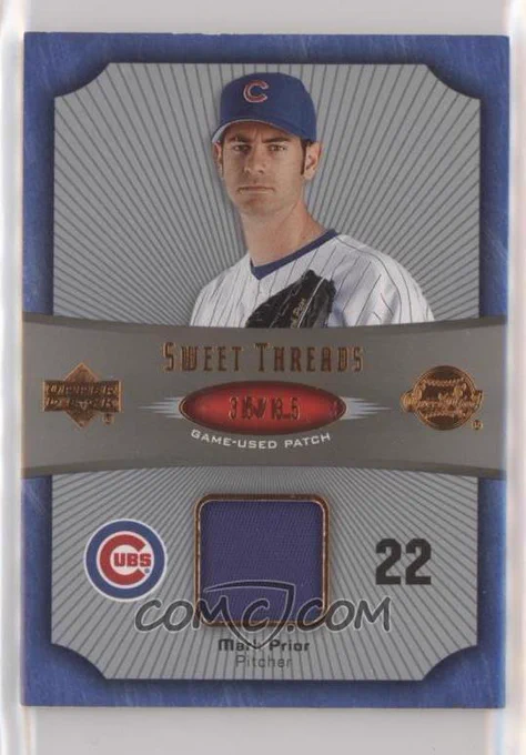2005 Upper Deck Sweet Spot - Sweet Threads - Patch #ST-MP
Mark Prior [Good to VG‑EX] #/35