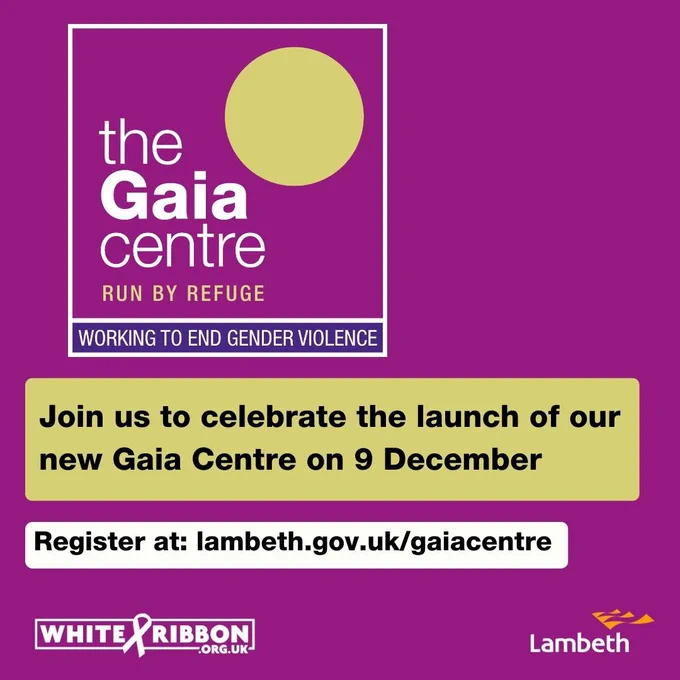Gaia Centre graphic: join us to celebrate the launch of our new Gaia Centre.