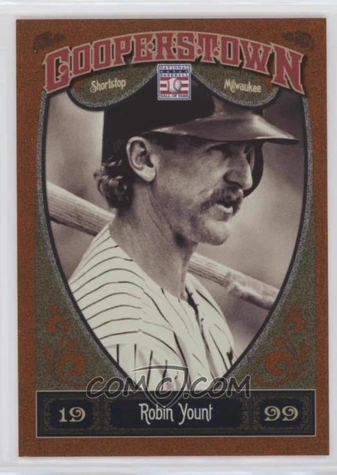 2013 Panini Cooperstown Collection - [Base] - Matrix #97
Robin Yount #/325