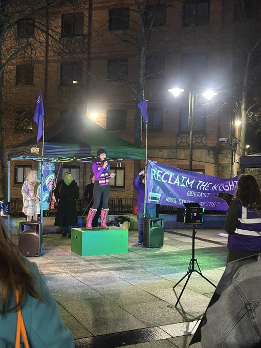 Reclaim the Night Rally / March Belfast 30th November, 2024