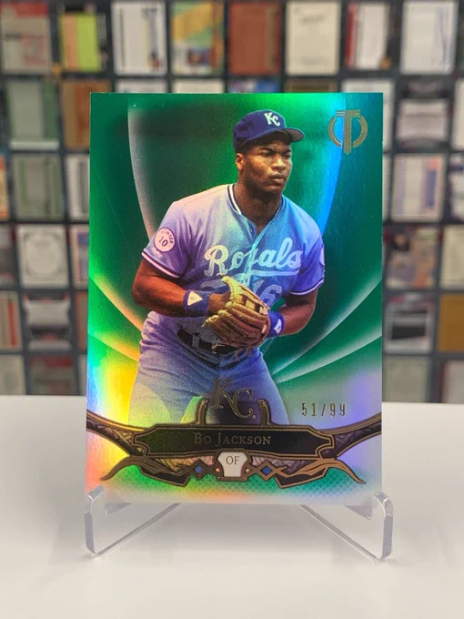 2016 Topps Tribute, Bo Jackson, Kansas City Royals (51/99)