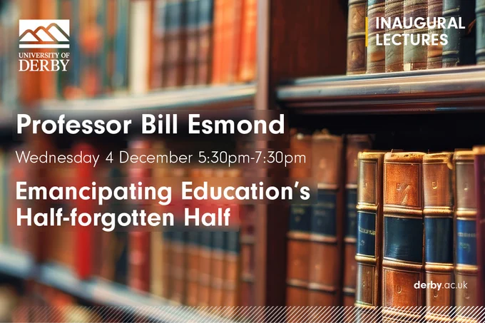 Professor Bill Esmond's inaugural lecture
