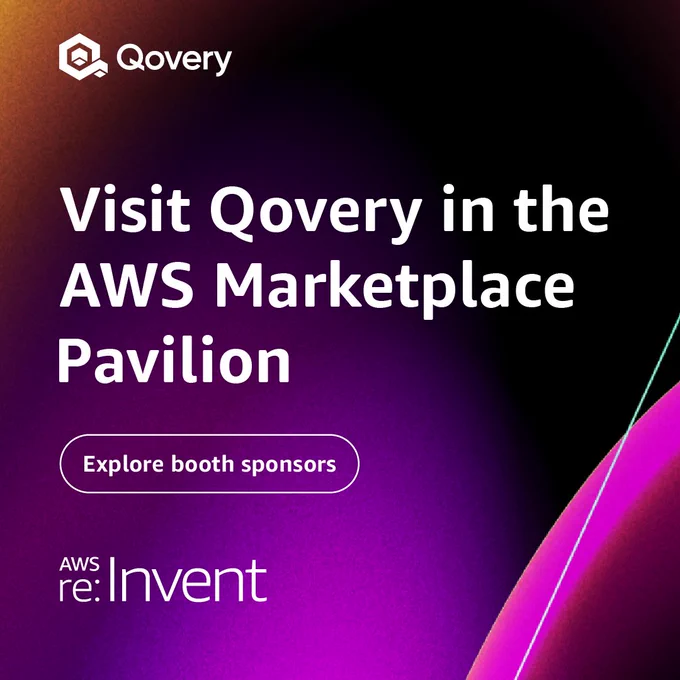 Visit Qovery in the AWS Marketplace Pavilion