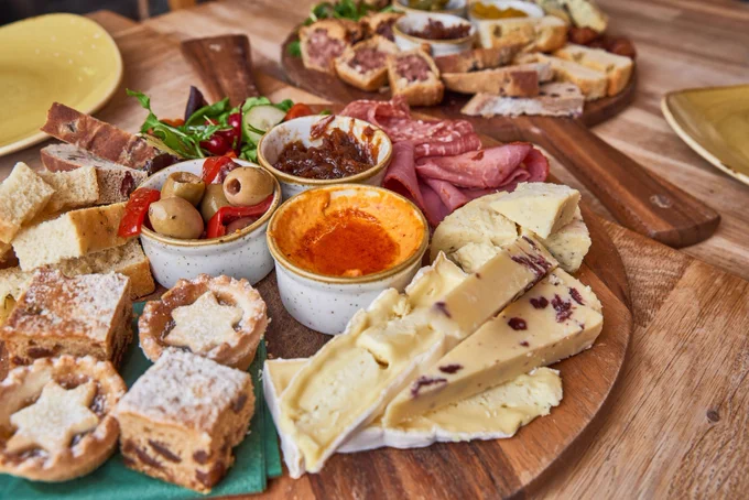 Festive sharing boards at Northern Stage