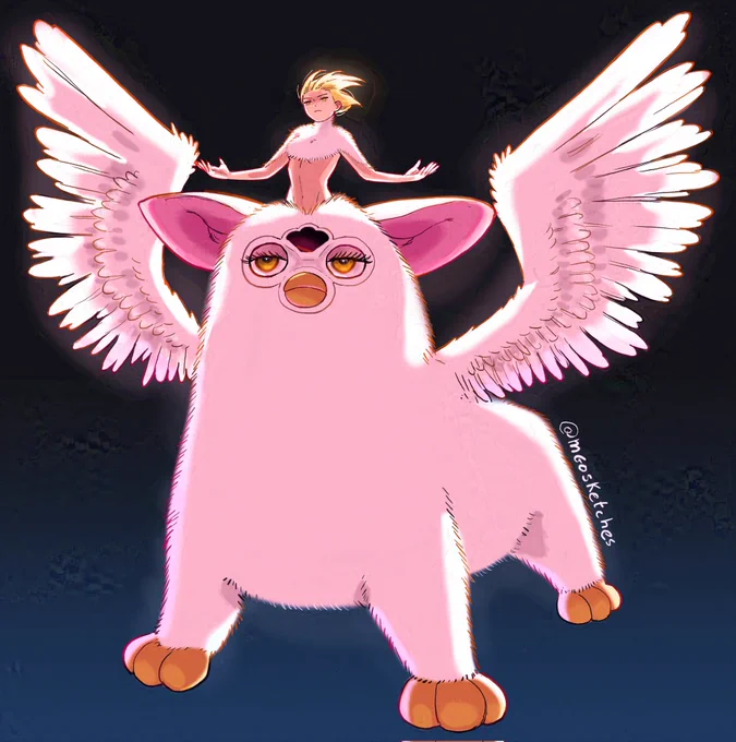 Furby version of Fallin from Dungeon Meshi