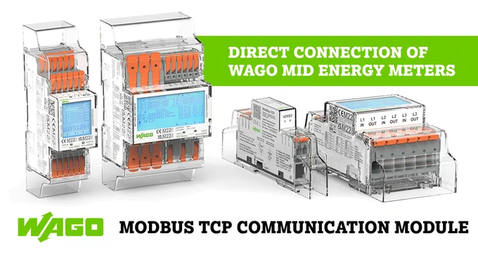 WAGO's Modbus TCP Module: Communication Module for Direct ETHERNET Connection