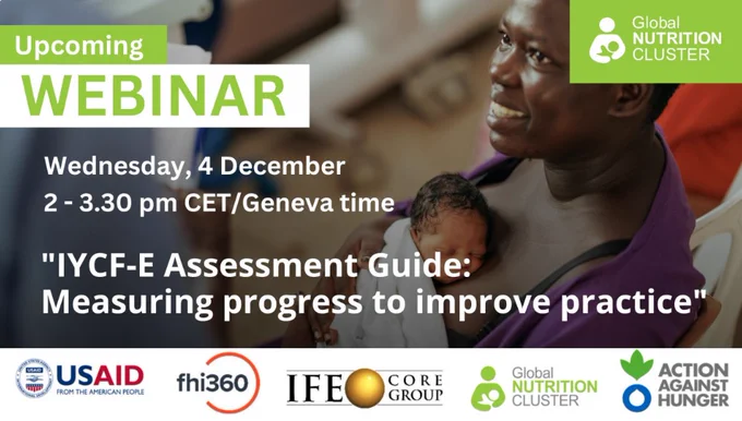 IYCF-E Assessment Guide: Measuring progress to improve practice