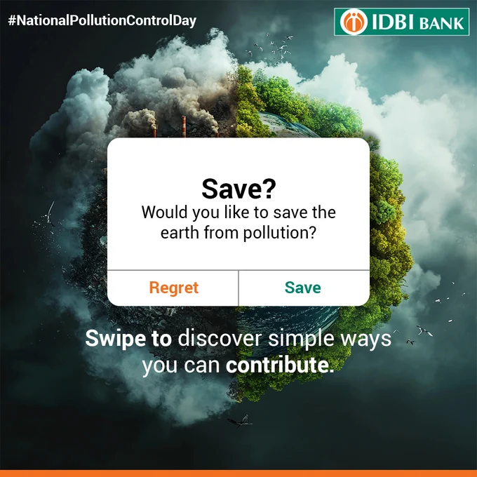 National Pollution Control Day 2024 | IDBI Bank