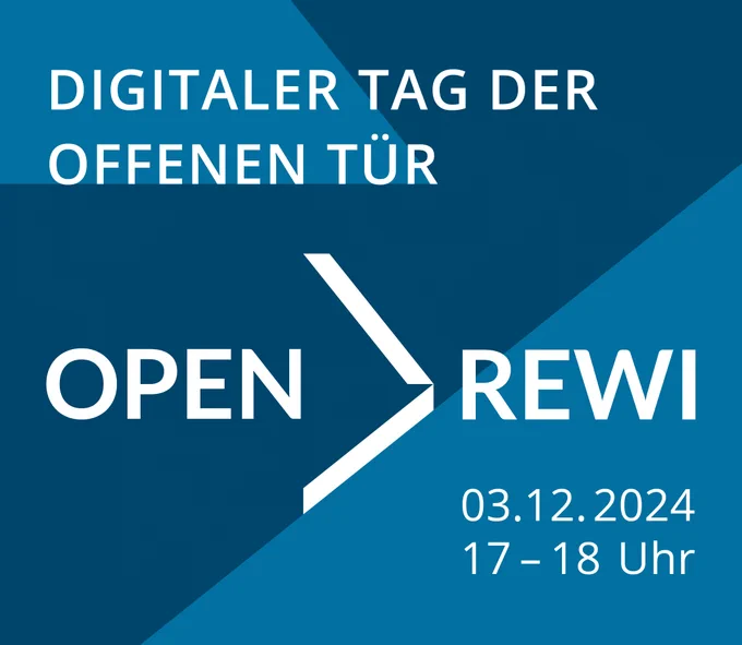 Digitaler Tag der offenen Tür von OpenRewi / OpenRewi Digital Open Day