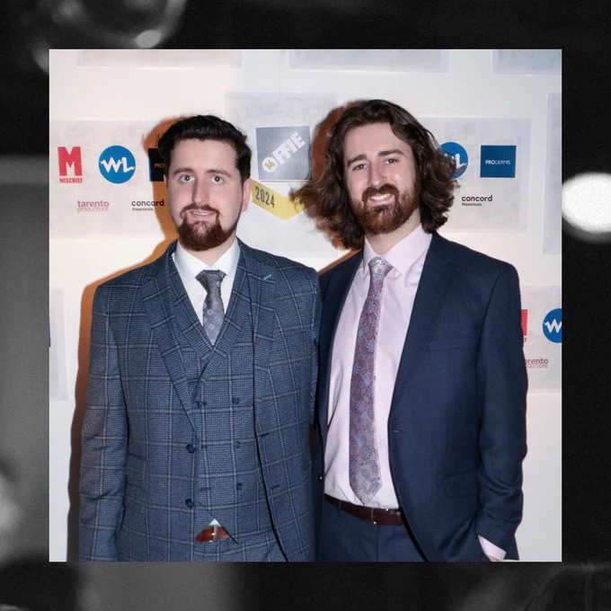 Image of two members of the shortlisted company ‘The Avison Brothers’.
