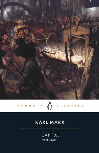 Cover of Capital Volume 1 by Karl Marx - Penguin edition