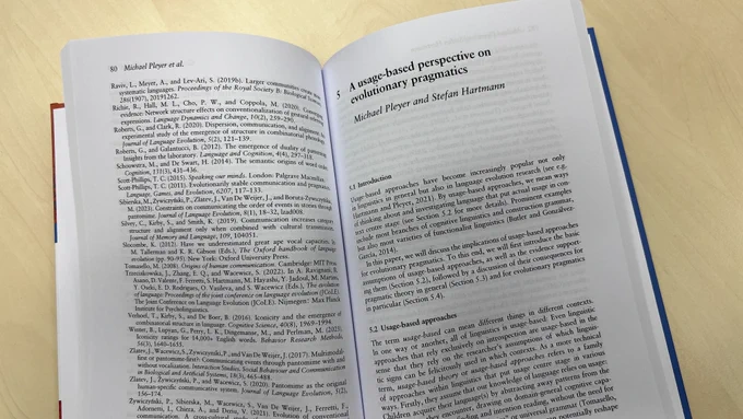 First page of our chapter