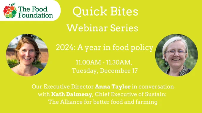 Quick Bites webinar invite