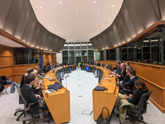 “The GenAI Factor at the Ballot Box” roundtable event in the European Parliament