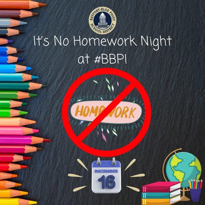 No Homework Night