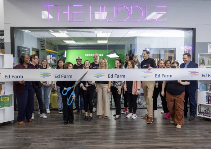 The Huddle Ribbon Cutting